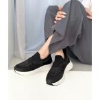 スニーカー 「瞬間フィット」ハンズフリー ニット 防水 スニーカー /OT3799 チョコプラ CM スリッポン レディース