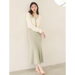 パジャマ ルームウェア カーディガン×ワンピースセット レディース