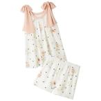 パジャマ ルームウェア リボンセットアップ レディース