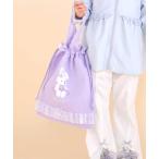 レッスンバッグ 恐竜はたらくくるまウサギフリルリボン総柄お着替えバッグ キッズ 子供 男の子 女の子