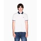 ポロシャツ 「A|X アルマーニ エクスチェンジ」ロゴ オン バックネック 半袖ポロシャツ/SLIM メンズ