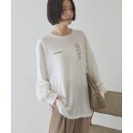 ショッピングプリン tシャツ BACK PHOTOプリントロンT レディース
