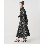 ワンピース プリント シャツワンピース ‐ウォッシャブル‐