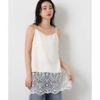 キャミソール ＬＵコードレースキャミ