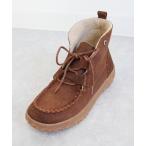 ショッピングMINNETONKA 「Minnetonka」 ハイカットスニーカー 6 ブラウン レディース