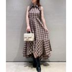 「SNIDEL」 シャツワンピース 00 ブラウン レディース