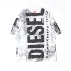 ショッピングdiesel 「DIESEL」 7分袖Tシャツ MEDIUM ブラック系その他 メンズ