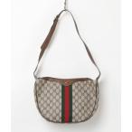 「GUCCI」 ショルダーバッグ - グレー