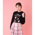 ショッピングメゾピアノ tシャツ ストロベリーモチーフ長袖Tシャツ キッズ 子供服 女の子
