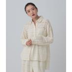 ブラウス シャツ スクエア刺繍シャツチュニック　639398 レディース