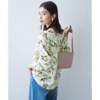 ブラウス シャツ 「花柄/洗える」ボタニカルブラウス レディース