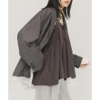 ショッピングフリル フリルギャザービスチェ レディース