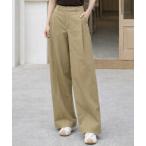 パンツ センターパネルワイドパンツ レデ