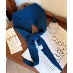 ショッピングニットタイ マフラー ストール ウール100% アメリカンニット スリムタイスカーフ  マフラー レディース