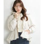 マウンテンパーカー ウインドブレーカー ペプラムマウンテンパーカー /ドロスト レディース