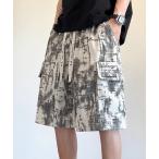 パンツ 総柄ハーフパンツ メンズ レディース