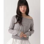 tシャツ ハトメオフショルカットソー　660222 レディース