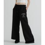 スウェットパンツ ジャージ 「直営店限定」VARSITY FLAG SWEAT PANTS レディース