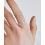 指輪 リング SILVER925 ダブルループリング レディース メンズ