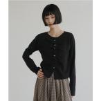 カーディガン ギャザーボタンカーディガンＬＳ 661682 レディース
