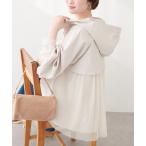 マウンテンパーカー ウインドブレーカー バックチュールペプラムマウンテンパーカージャケット レディース