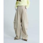 パンツ ミリタリータックボリュームパンツ/657336 レディース