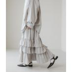 スカート チェックフリルボリュームスカート 639580