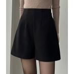 「Louere」 キュロット MEDIUM ブラック レディース