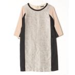 「URBAN RESEARCH ROSSO」 7分袖ワンピース FREE ベージュ レディース
