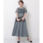 「Lace Ladies」 半袖ワンピース S ミント レディース