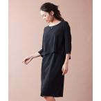 「7days Life Styling」 半袖ワンピース S ブラック レディース