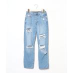 ショッピングAbercrombie 「Hollister」 デニムパンツ 24 ブルー レディース