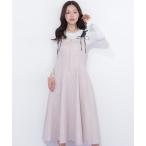 ワンピース フリルショルダージャンスカ