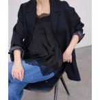 キャミソール 「追加2」サテンレースキャミソール