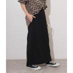 スカート 「WEB限定追加」スウェットマキシスカート