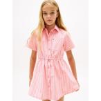 ワンピース POPLIN STRIPES SHIRT DRESS キッズ 子供服