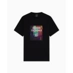 tシャツ 「A|X アルマーニ エクスチェンジ」ネオンプリント 半袖クルーネックTシャツ/SLIM メンズ