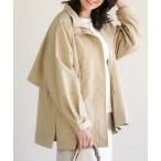 ブルゾン アウター 撥水加工Aラインマウンテンパーカー レディース