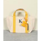 トートバッグ イニシャルキャンバストート レディース