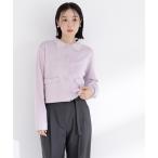 カーディガン 「ちょうど、いい服」“きちんと見え上手”な襟付きニット レディース