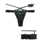 ショーツ エリザベス Tバック(キャットガーター付)