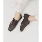 シューズ レースアップシューズ レディース