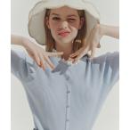 ショッピングSTUART ニット セーター フリルカラーリブニット レディース