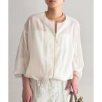 ブルゾン アウター シアーバルーンブルゾン レディース