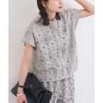 ブラウス シャツ 別注「TICCA / ティッカ」 レースフレンチシャツ JSP レディース