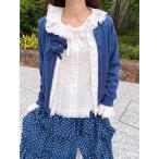 ショッピングローン ブラウス シャツ レース＆リボン使いローンブラウス レディース