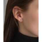 [muku] серьги ( обе уголок для ) FREE серебряный женский 