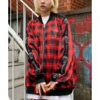 [Candy Stripper] джерси блузон [ Coji-Coji сотрудничество ] FREE красный женский 