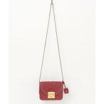 「FURLA」 ショルダーバッグ - レッド