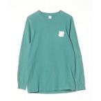 「UNDEFEATED 」 ワンポイント長袖Tシャツ S グリーン メンズ